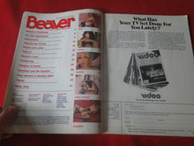 Load image into Gallery viewer, Vintage Nude Erotic Sexy Adult Magazine Beaver June 1982     JB35
