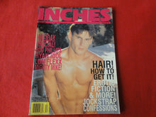 Load image into Gallery viewer, Vintage Adult Erotic Sexy Magazine Gay Interest Inches December 1990      50
