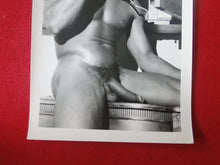 Load image into Gallery viewer, Vintage Gay Interest Nude Black &amp; White Hot HUNG Male Photo NICE PAPER  ADf
