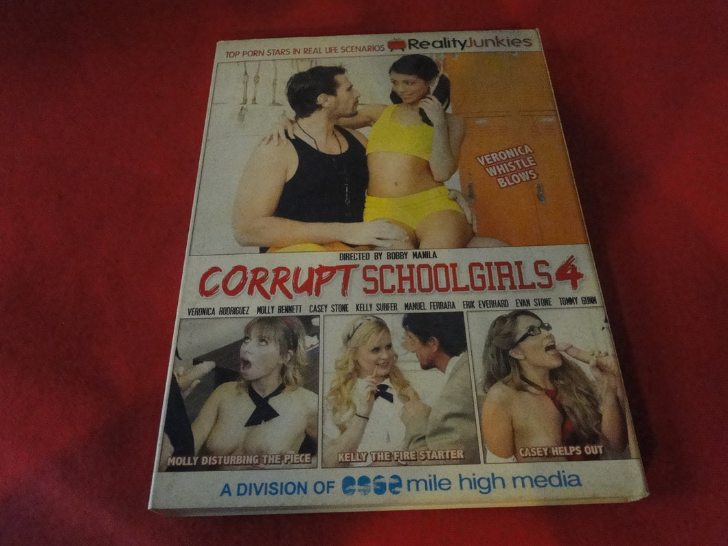 Vintage Adult Erotic Sexy Porn XXX DVD Movie Corrupt Schoolgirls 4 Veronica Rodriguez X12