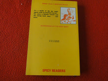 Load image into Gallery viewer, Vintage Adult Paperback Novel/Book Eros Goldstripe Erection Defection 1974     GD2
