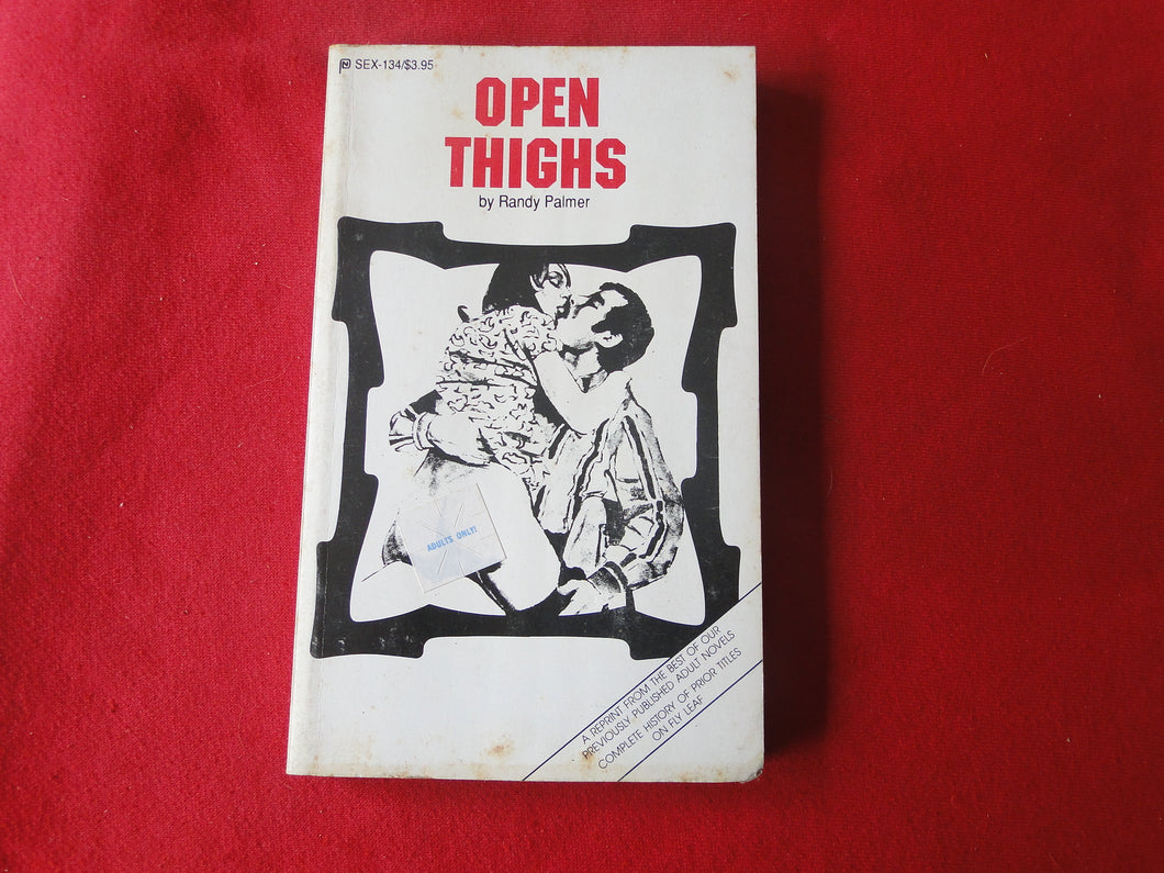 Vintage Erotic Adult Paperback Book/Novel Open Thighs          G3