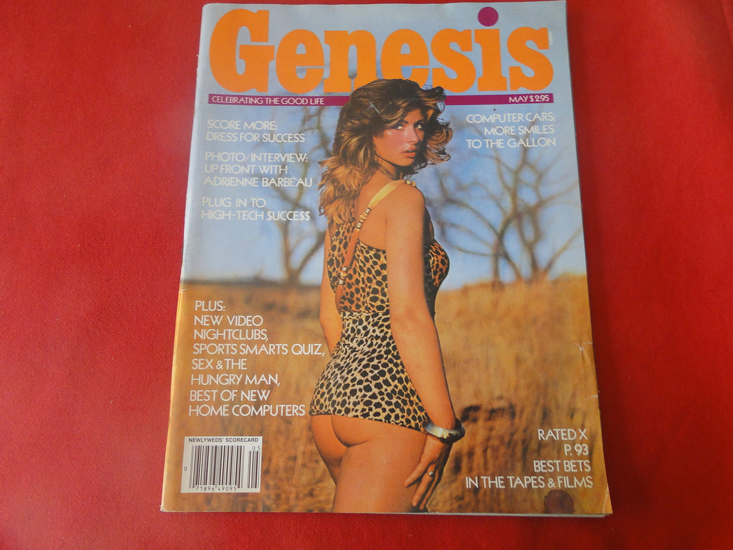 Vintage Nude Erotic Sexy Adult Magazine Genesis May 1982      GM