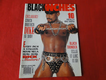 Load image into Gallery viewer, Vintage Adult Erotic Sexy Magazine Gay Interest Black Inches 1996      50
