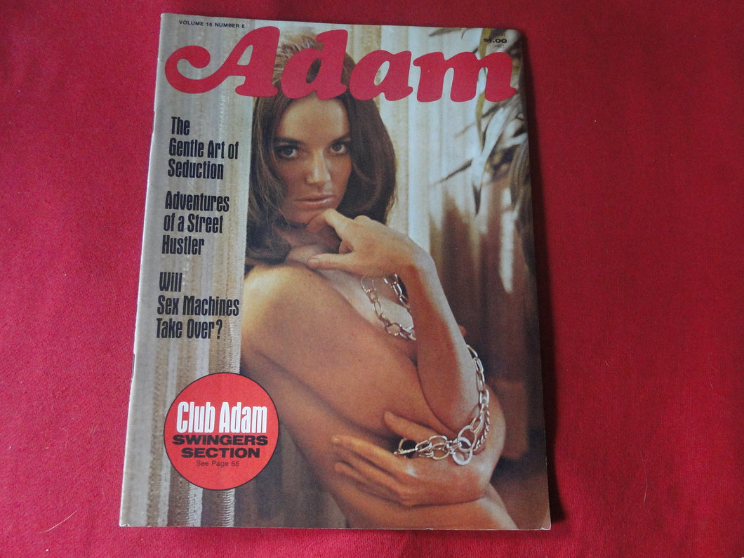 Vintage Nude Erotic Sexy Adult Magazine Adam July 1972     JB34