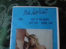 Load image into Gallery viewer, Vintage Adult XXX VHS Porn Tape Mike Hott Video July 1995 Rachel Love       X32
