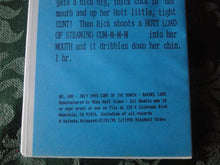 Load image into Gallery viewer, Vintage Adult XXX VHS Porn Tape Mike Hott Video July 1995 Rachel Love       X32
