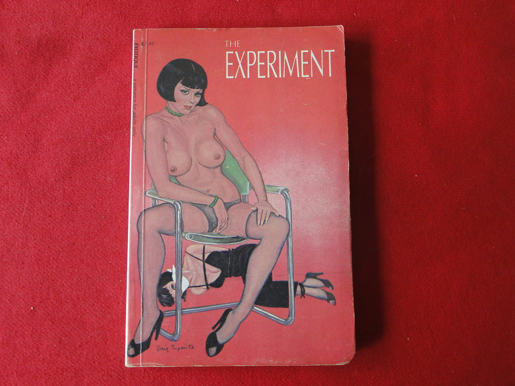 Vintage Erotic Adult Paperback Book/Novel The Experiment           G3