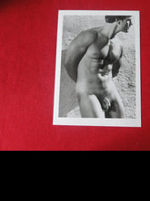 Load image into Gallery viewer, Vintage Gay Interest Target Nude Black &amp; White Hot HUNG Male Photo WRITING ON BACK ADq
