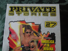 Load image into Gallery viewer, Vintage Adult XXX VHS Porn Tape Private Stories 27            X33
