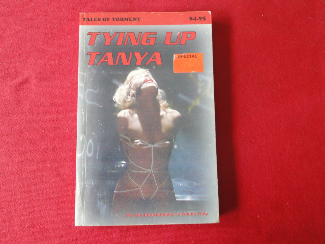 Vintage Erotic Adult Paperback Book/Novel Tying Up Tanya      G3