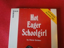 Load image into Gallery viewer, Vintage Erotic Adult Paperback Book/Novel Greenleaf Hot Eager Schoolgirl     PB4
