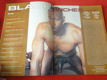 Load image into Gallery viewer, Vintage Adult Erotic Sexy Magazine Gay Interest Black Inches May 2000       50
