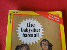 Load image into Gallery viewer, Vintage Erotic Adult Paperback Book/Novel Greenleaf The Babysitter Bares All  PB4
