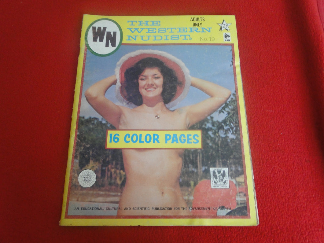 Vintage Nude Erotic Sexy Adult Magazine The Western Nudist 1966      P80