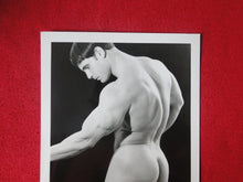 Load image into Gallery viewer, Vintage Gay Interest COLT Nude Black &amp; White Hot HUNG Male Photo WRITING ON BACK ADz
