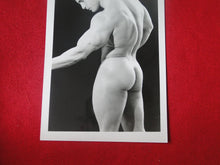 Load image into Gallery viewer, Vintage Gay Interest COLT Nude Black &amp; White Hot HUNG Male Photo WRITING ON BACK ADz
