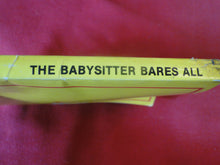 Load image into Gallery viewer, Vintage Erotic Adult Paperback Book/Novel Greenleaf The Babysitter Bares All  PB4
