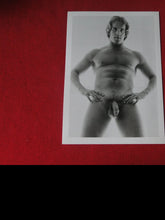 Load image into Gallery viewer, Vintage Gay Interest COLT Nude Black &amp; White Hot HUNG Male Photo WRITING ON BACK AD1
