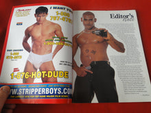 Load image into Gallery viewer, Vintage Adult Erotic Sexy Magazine Gay Interest Black Inches February 2000        50
