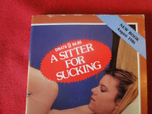 Load image into Gallery viewer, Vintage Erotic Adult Paperback Book/Novel Greenleaf A Sitter For Sucking       PB4
