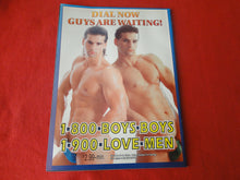 Load image into Gallery viewer, Vintage Adult Erotic Sexy Magazine Gay Interest Black Inches 1995       50
