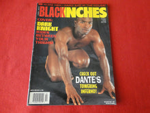 Load image into Gallery viewer, Vintage Adult Erotic Sexy Magazine Gay Interest Black Inches 1996       50
