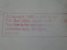 Load image into Gallery viewer, Vintage 8MM Gay Adult Pornographic Smoker Stag Film COLT STUDIOS RARE 1980 Moving Violation X12
