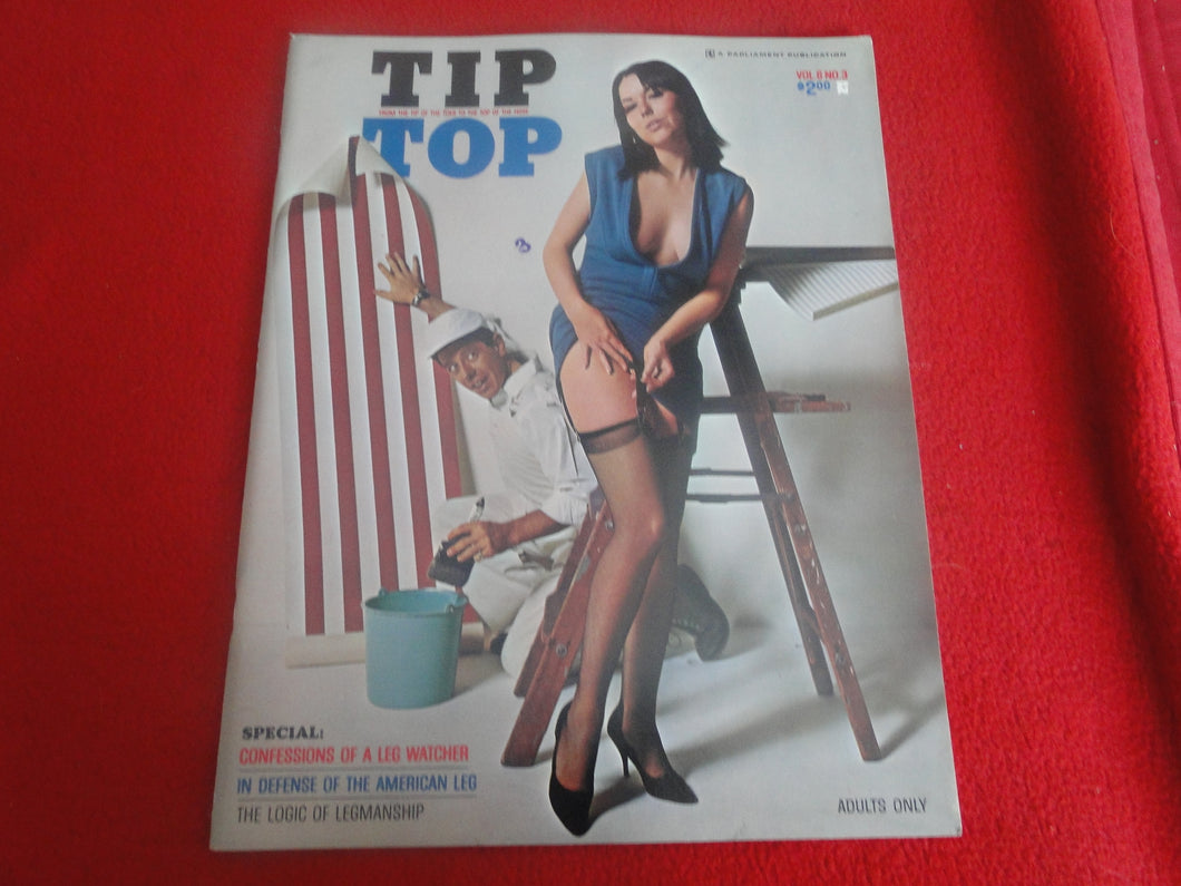 Vintage Nude Erotic Sexy Adult Magazine Tip Top Parliament 1967    P80