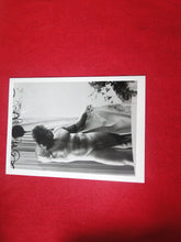 Load image into Gallery viewer, Vintage Gay Interest COLT Nude Black &amp; White Hot HUNG Male Photo WRITING ON BACK AD5
