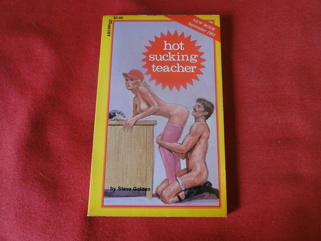 Vintage Erotic Adult Paperback Book/Novel Greenleaf Hot Sucking Teacher          PB4