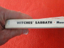 Load image into Gallery viewer, Vintage Adult Paperback Novel/Book Witches Sabbath 1966         GD4
