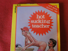 Load image into Gallery viewer, Vintage Erotic Adult Paperback Book/Novel Greenleaf Hot Sucking Teacher          PB4
