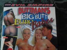 Load image into Gallery viewer, Vintage Adult XXX VHS Porn Tape Buttman&#39;s Big Butt Euro Babes Evil Empire        X33
