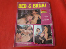 Load image into Gallery viewer, Vintage Nude Erotic Sexy Adult Magazine Swedish Erotica Bed &amp; Bang DAMAGED    GM
