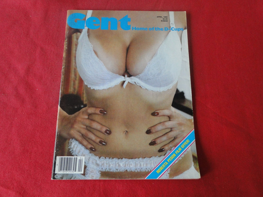 Vintage Nude Erotic Sexy Adult Big Tit Magazine Gent March 1982        P70