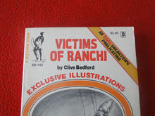 Load image into Gallery viewer, Vintage Adult Paperback Novel/Book Victims of Ranchi Eros Goldstripe 1976      HC3
