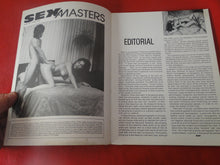 Load image into Gallery viewer, Vintage Nude Erotic Sexy Adult Magazine Sex Masters 1977 PACKED         GM

