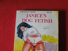 Load image into Gallery viewer, Vintage Erotic Adult Paperback Book/Novel Janice&#39;s Dog Fetish         G2
