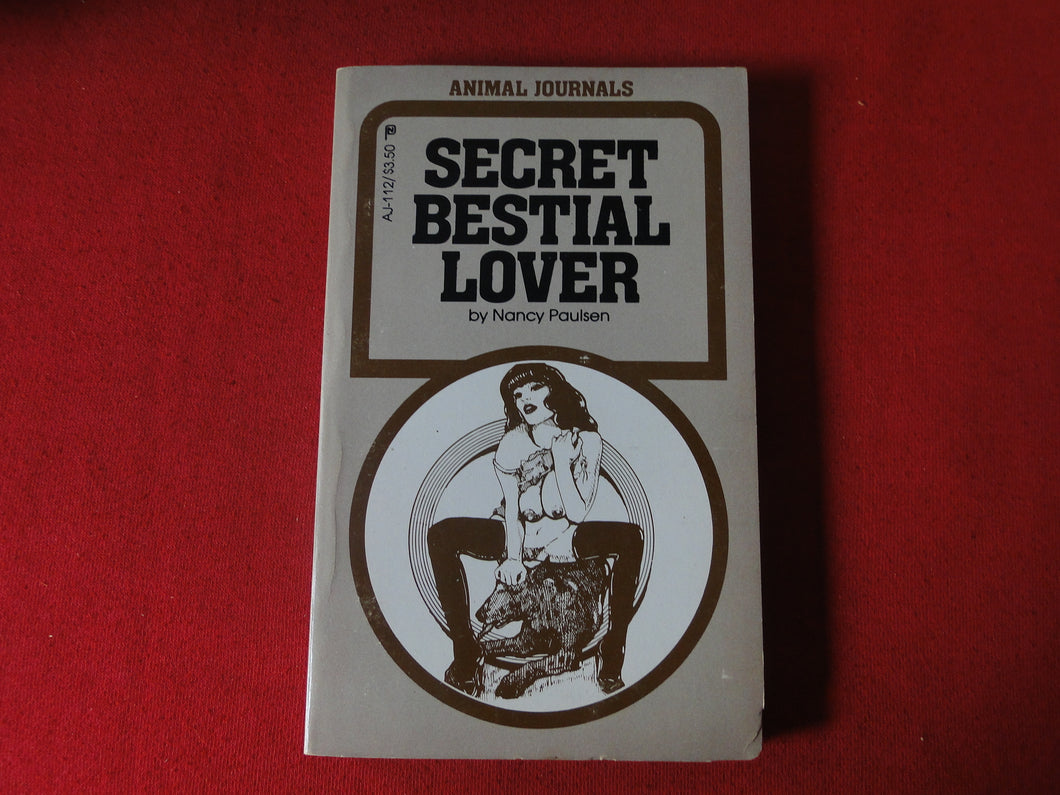 Vintage Erotic Adult Paperback Book/Novel Secret Bestial Lover        G2