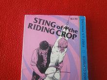 Load image into Gallery viewer, Vintage Adult Paperback Novel/Book Sting of the Riding Crop 1979     HC3
