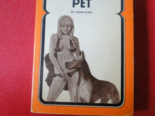 Load image into Gallery viewer, Vintage Erotic Adult Paperback Book/Novel Patty&#39;s Passionate Pet      G2
