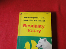 Load image into Gallery viewer, Vintage Erotic Adult Paperback Book/Novel Bestiality Today      G2
