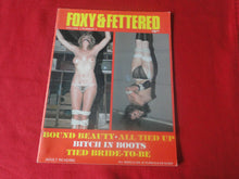 Load image into Gallery viewer, Vintage Nude Erotic Sexy Adult Magazine BDSM Bondage Foxy &amp; Fettered 1978     55
