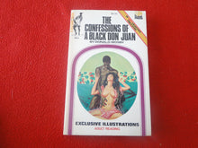 Load image into Gallery viewer, Vintage Adult Paperback Novel/Book The Confessions of a Black Don Juan Eros Goldstripe 1972   HC3
