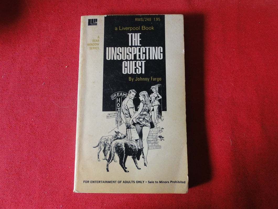 Vintage Erotic Adult Paperback Book/Novel The Unsuspecting Guest Liverpool      G2