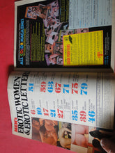 Load image into Gallery viewer, Vintage Nude Erotic Sexy Adult Magazine Men&#39;s Erotic Women &amp; Erotic Letters 1981       GM
