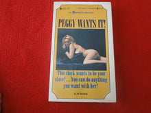 Load image into Gallery viewer, Vintage Adult Paperback Novel/Book Peggy Wants It 1972            HC3

