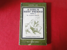 Load image into Gallery viewer, Vintage Erotic Adult Paperback Book/Novel A Girl&#39;s Best Friend Liverpool Press    G2
