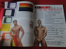 Load image into Gallery viewer, Vintage Adult Erotic Sexy Magazine Gay Interest Black Inches August 2002         50
